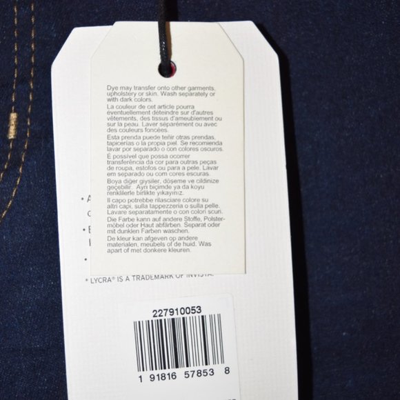 Levi's Mile High Super Skinny Jeans - Picture 3 of 6